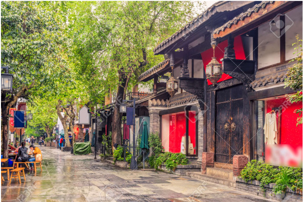 Wide and Narrow Alleys Chengdu