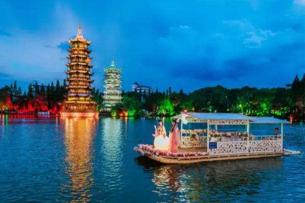 Two Rivers Four Lakes Night Cruise Guilin