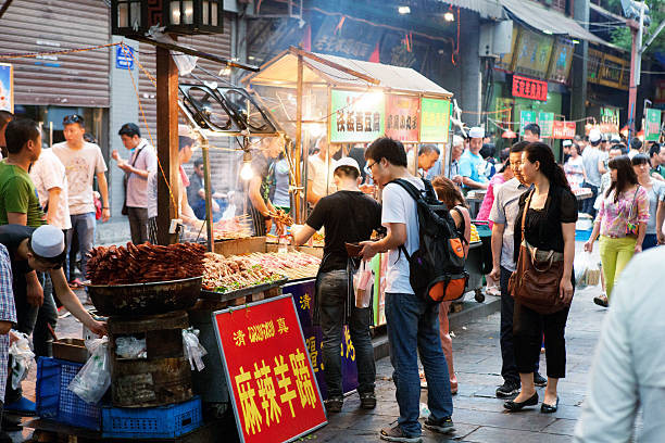 Muslim Quarter Night Xi'an
