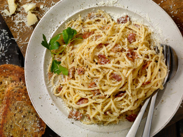 Carbonara pasta Rome