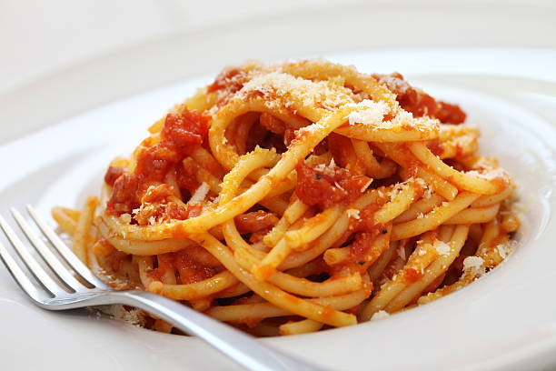 Bucatini Amatriciana Rome