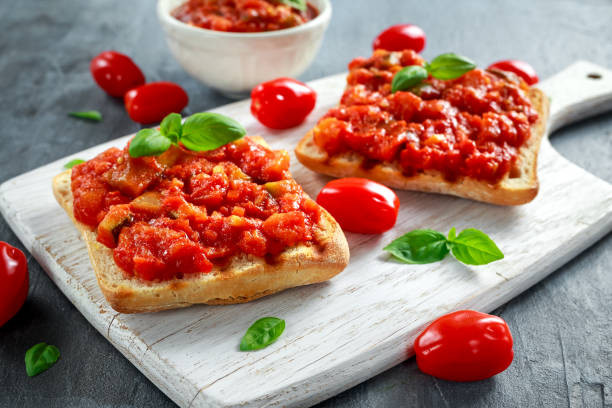 Bruschetta al pomodoro Italy