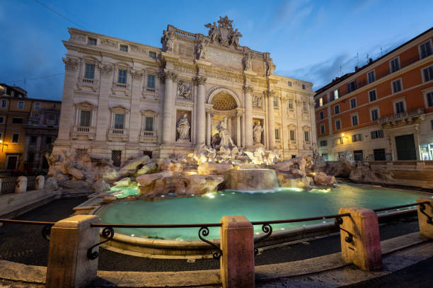 Trevi Fountain Rome night