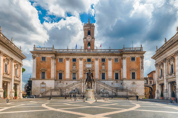 Capitoline Hill Rome Michelangelo piazza