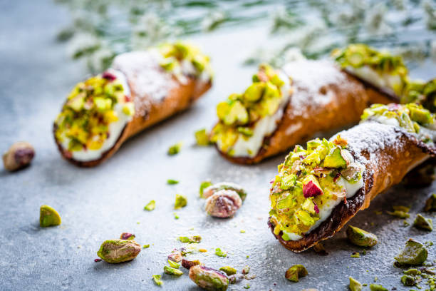Cannoli Sicilian pastry ricotta Italy