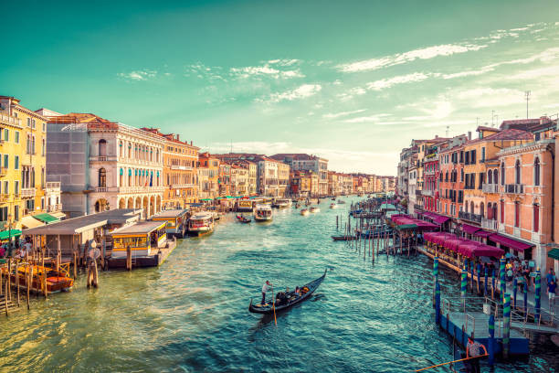 Venice Grand Canal gondola